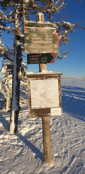 Beautiful Penthouse With Panoramic View At Sjusjoen Apartment Bagian luar foto