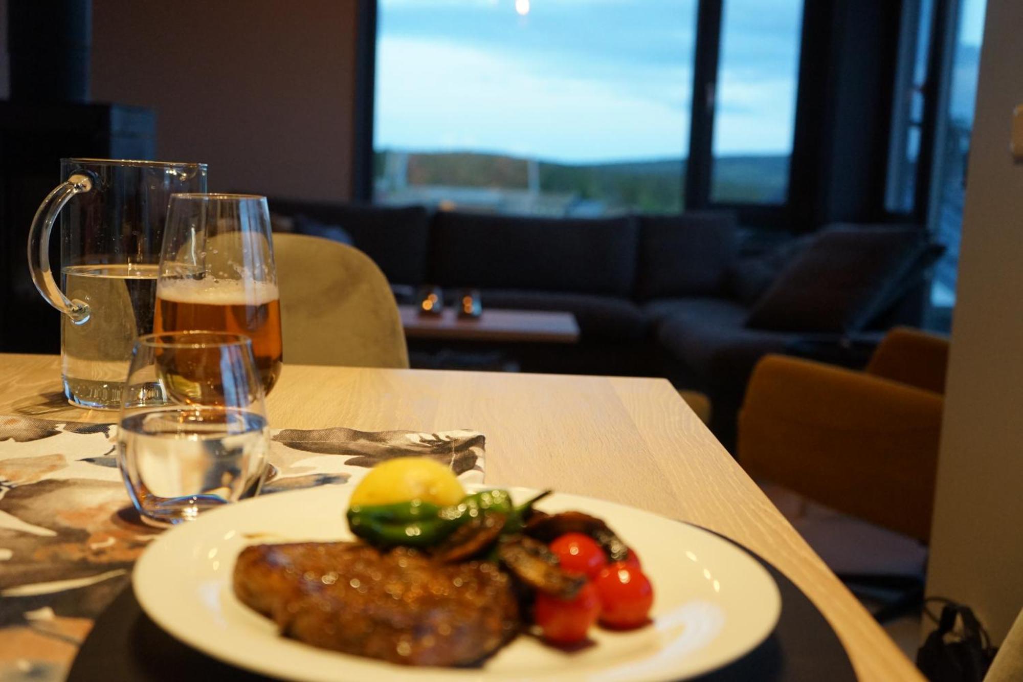 Beautiful Penthouse With Panoramic View At Sjusjoen Apartment Bagian luar foto