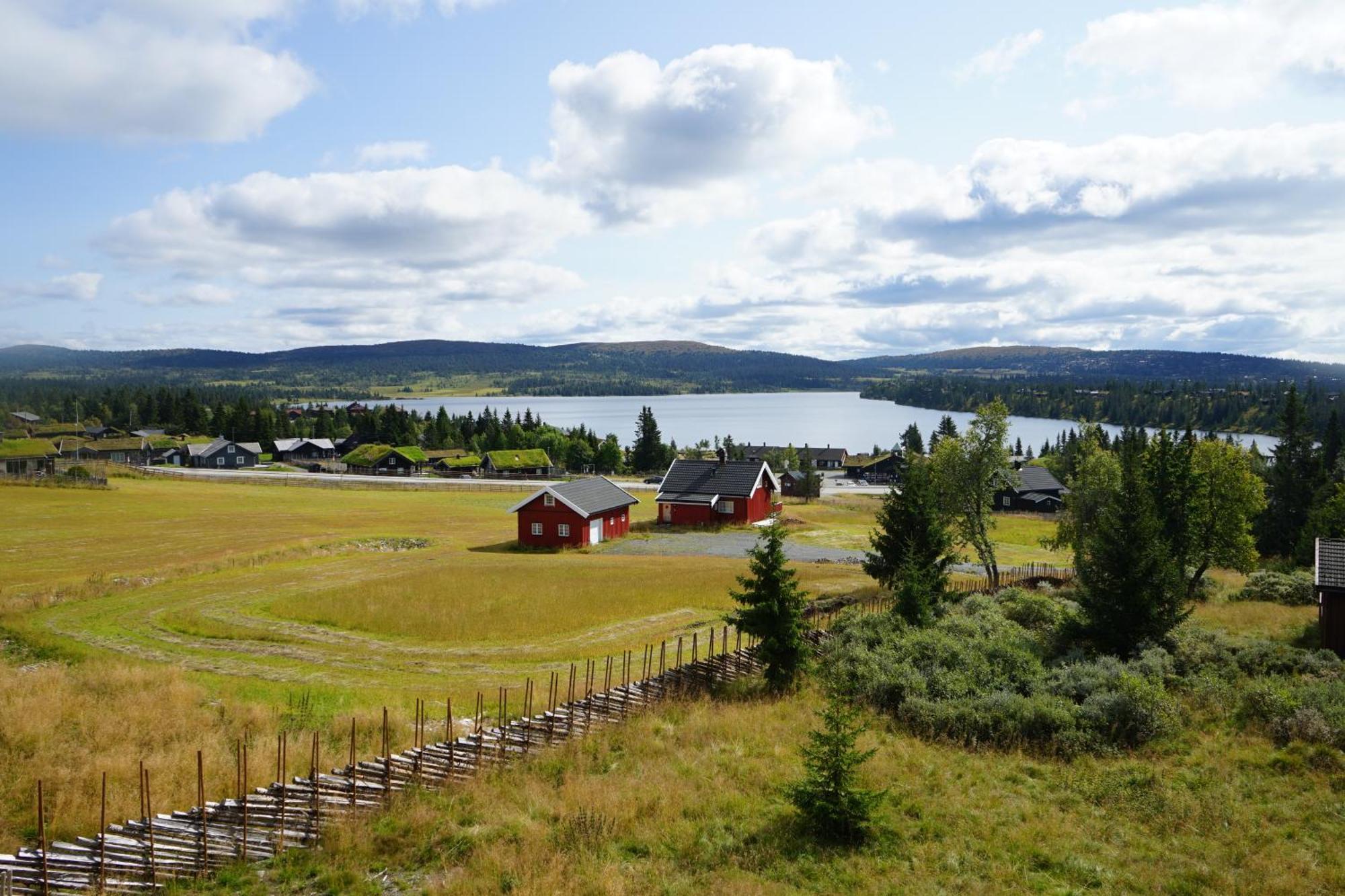 Beautiful Penthouse With Panoramic View At Sjusjoen Apartment Bagian luar foto